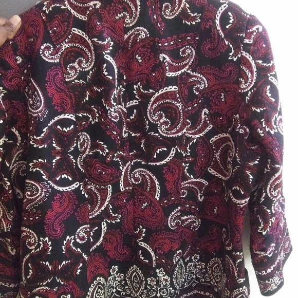 Blazer jacket Petite 10. Bandana open front. - Picture 1 of 4